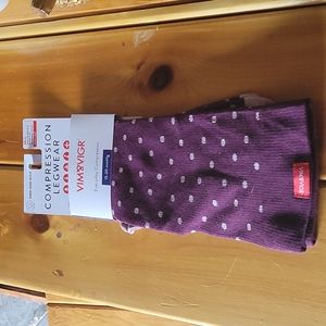 Vim & Vigr, Compression sock, M/L,  Burgundy